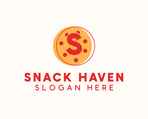 Fast Food Pizza Snack logo design