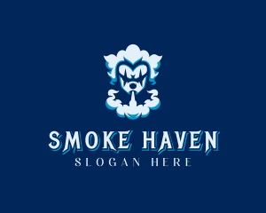 Smoke - Vape Clown Smoking logo design