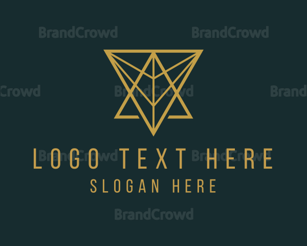 Highend Geometric Triangle Logo