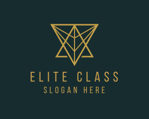 Highend Geometric Triangle  logo design