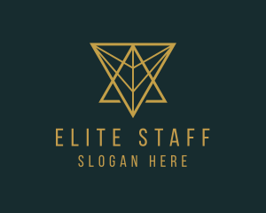 Highend Geometric Triangle  logo design