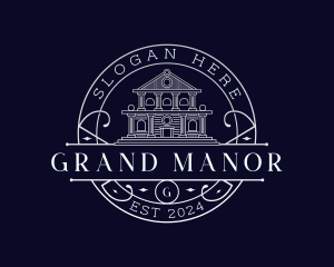 Mansion House Real Estate  logo design