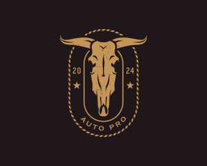 Livestock - Bull Ranch Farm logo design