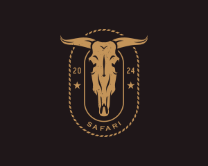 Barn - Bull Ranch Farm logo design