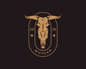 Butcher - Bull Ranch Farm logo design