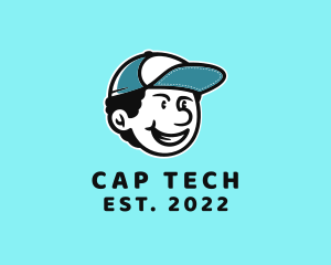 Cap - Kid Cap Character logo design