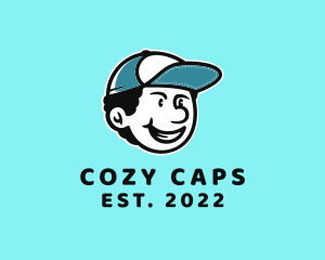 Kid Cap Character logo design