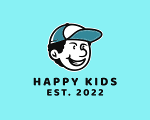 Kid Cap Character logo design