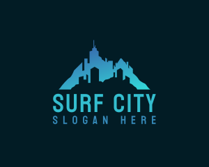 Urban City Mountain logo design