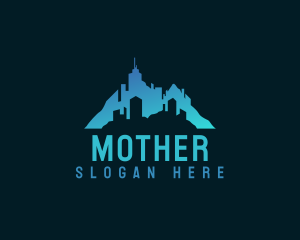 Developer - Urban City Mountain logo design