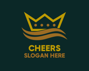 Seaman - Royal Crown Wave logo design