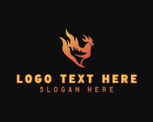 Restaurant - Fire Chicken Restaurant logo design