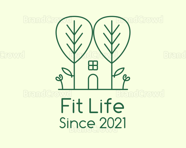 Eco Friendly House Logo