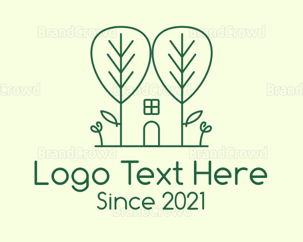 Eco Friendly House Logo