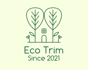 Eco Friendly House  logo design