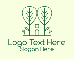 Eco Friendly House  Logo