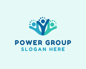 Social Community People Logo