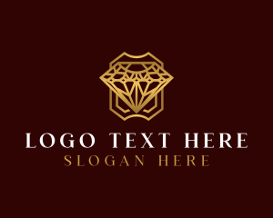 Fashion - Diamond Luxury Jewelry logo design
