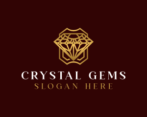 Diamond Luxury Jewelry logo design