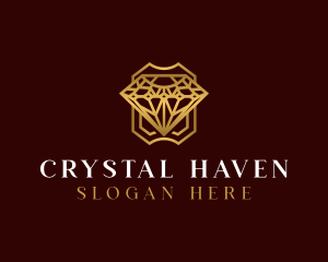 Diamond Luxury Jewelry logo design