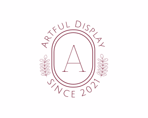 Boutique Floral Cosmetics logo design