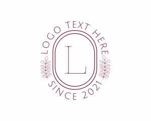Letter - Boutique Floral Cosmetics logo design