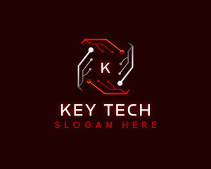 Digital Circuit Technology logo design