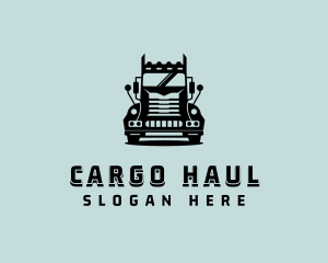 Transport Cargo Trucking logo design