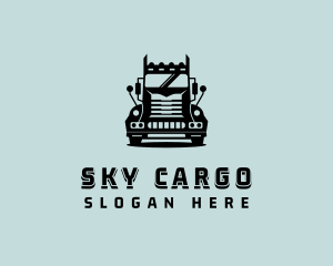 Transport Cargo Trucking logo design