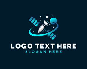 Network - Satellite Space Network logo design