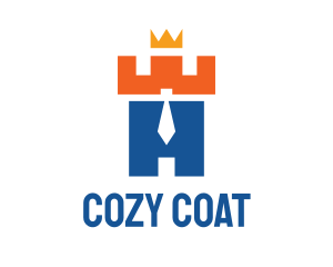 Coat - Castle King Boss logo design