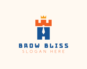 Necktie Castle Boss logo design