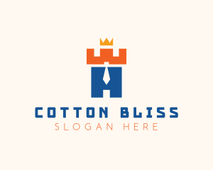 Necktie Castle Boss logo design