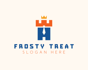 Necktie Castle Boss logo design