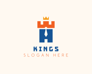 Necktie Castle Boss logo design