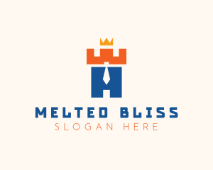 Necktie Castle Boss logo design