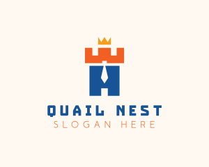 Necktie Castle Boss logo design