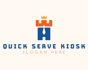 Necktie Castle Boss logo design