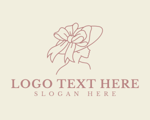 Fashion Designer - Pretty Fashion Hat logo design