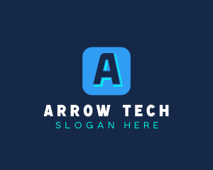 Digital Technology App logo design