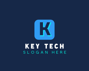 Digital Technology App logo design