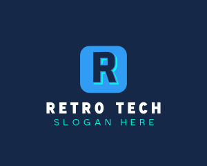 Digital Technology App logo design