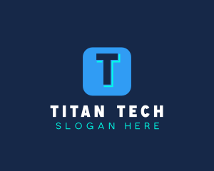 Digital Technology App logo design