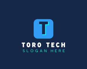 Digital Technology App logo design