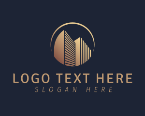 Commercial Building Structure Logo