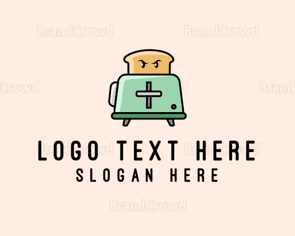 Bread Oven Toaster Logo