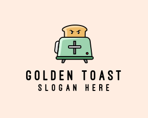 Toast - Bread Oven Toaster logo design