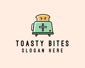 Toaster - Bread Oven Toaster logo design