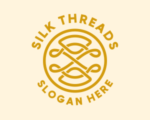 Weaving - Fashion Handcrafted Thread logo design