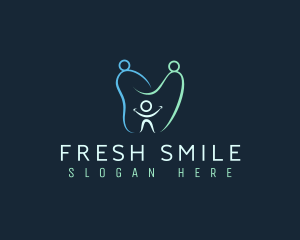 Family Dental Smile logo design